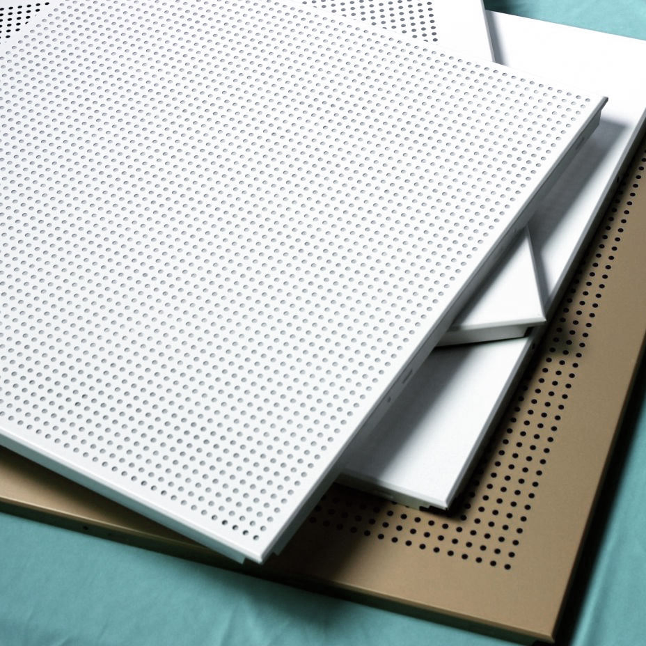 Decorative Powder Coated Aluminum Ceiling Tiles for Boutique and Salon