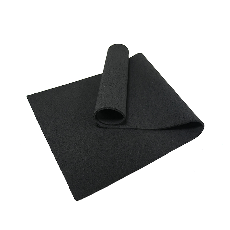 Factory Wholesale Anti-Noising Rubber Carpet Sound Insulation Roll Black SBR Soundproof Underlay Rubber Roll