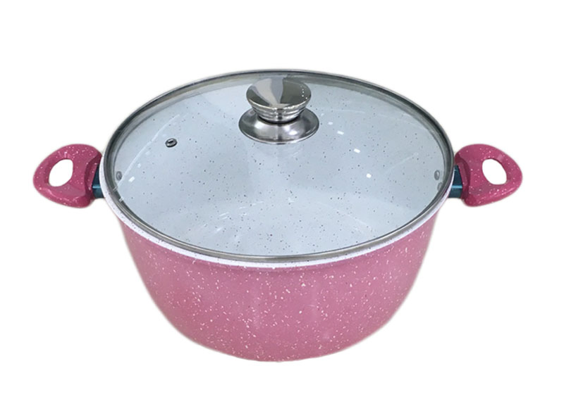 Кастрюля со стеклянной крышкой GUBANG, 18-20 см