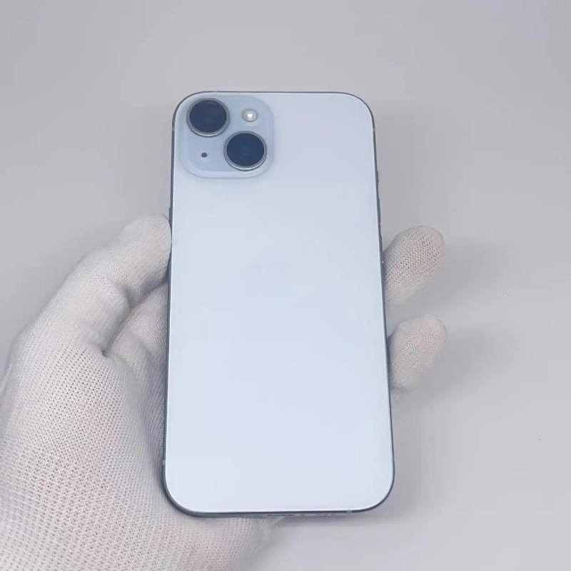 Mobile Phone Second-Hand Phone Unlock Mobile Phone 99% 15 Plus with 6.7 Inch OLED Screen Large Memory for 15 Plus