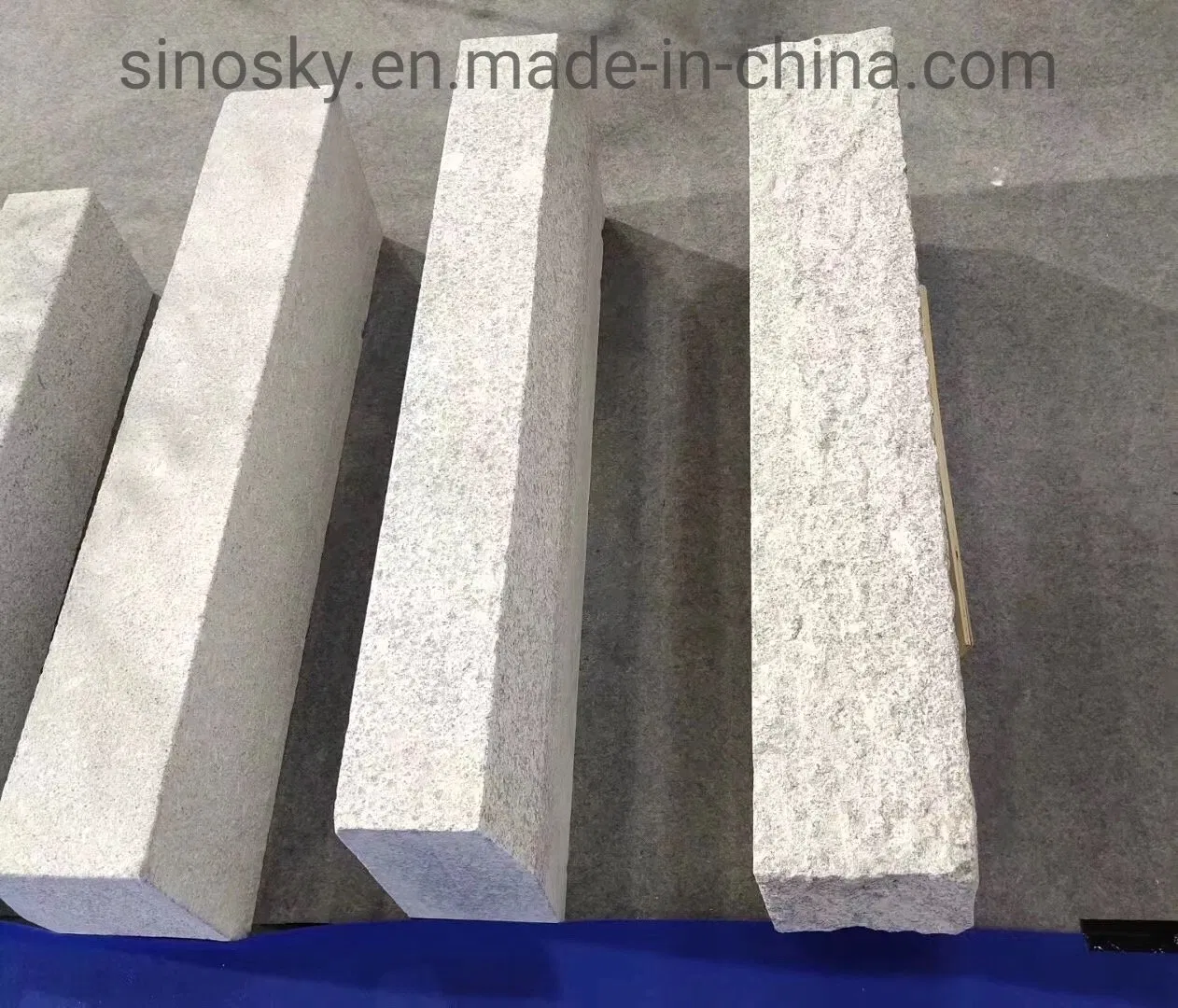 Chinese Natural Grey Granite Kerbstone for Road/Parking/Garden/Landscaping