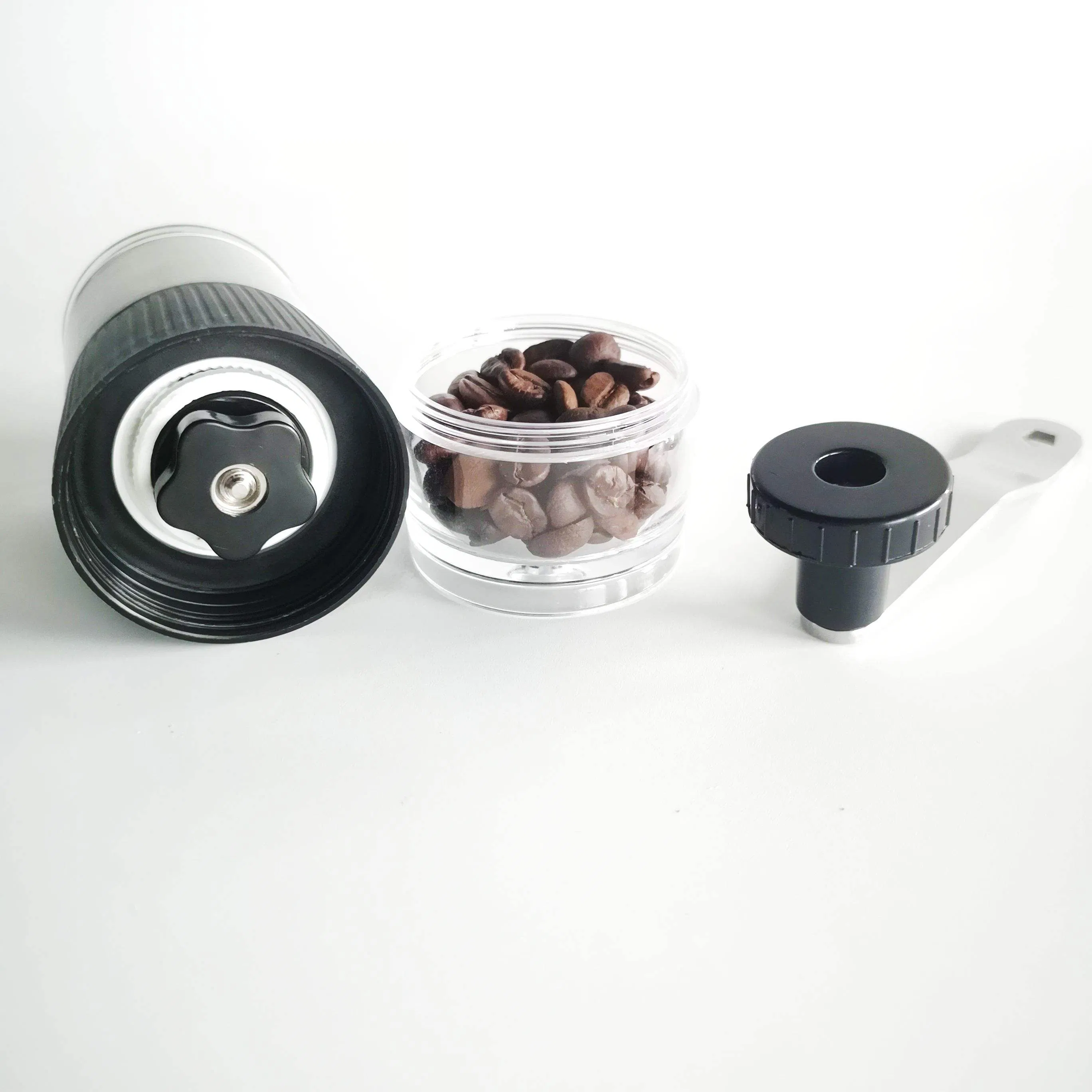 Small Portable Mini Hand Manual Coffee Bean Grinder with Small MOQ