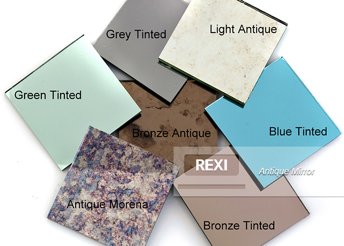 CE certified 2mm/3mm/4mm antique mirror glass