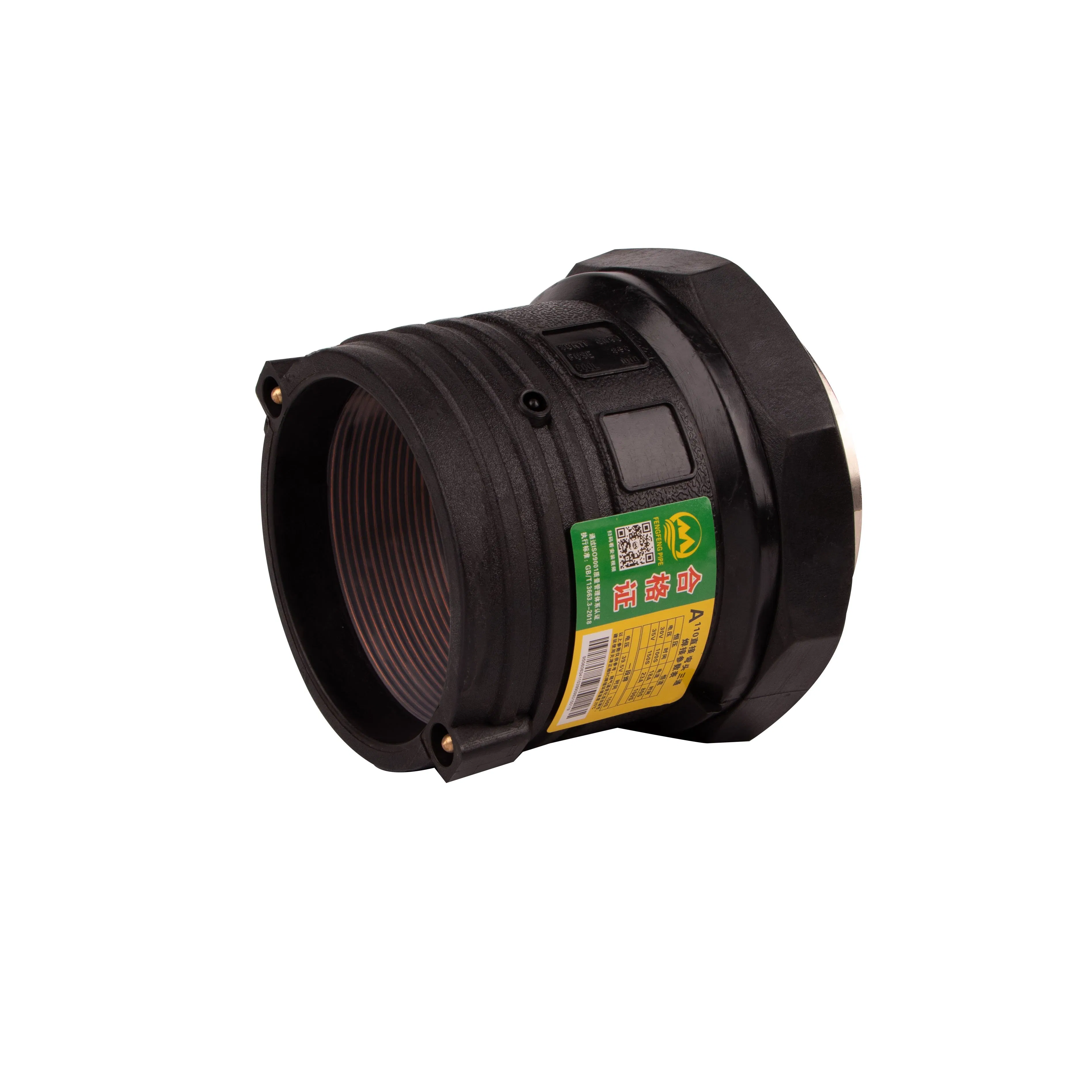 Electrofusion Fitting HDPE Pipe Fitting 63mm Electrofusion Female Thread Coupler