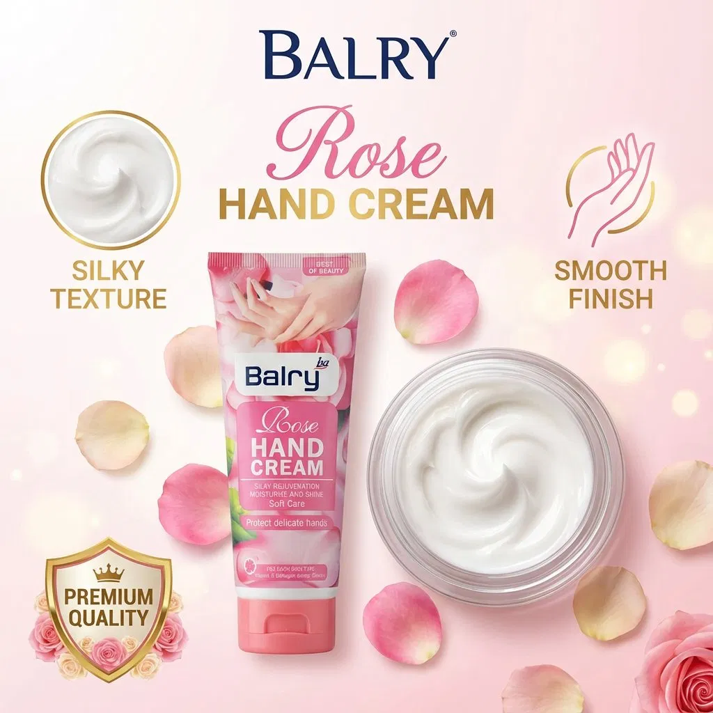 Hot Selling Rose Hydrating Skin Care Cream for Anti-Cracking Hand Cream