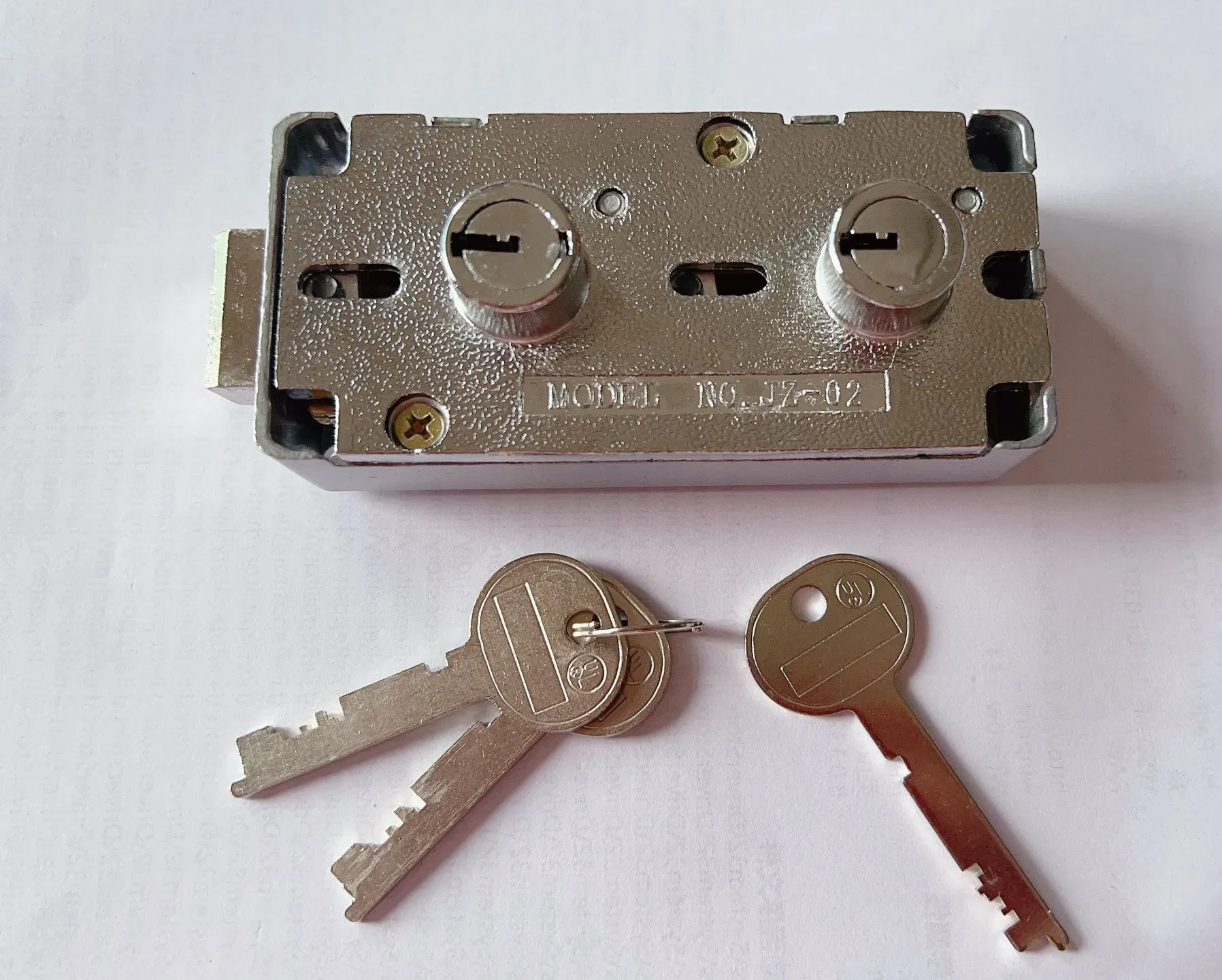 Two Keys Lock for Safe Deposit Box