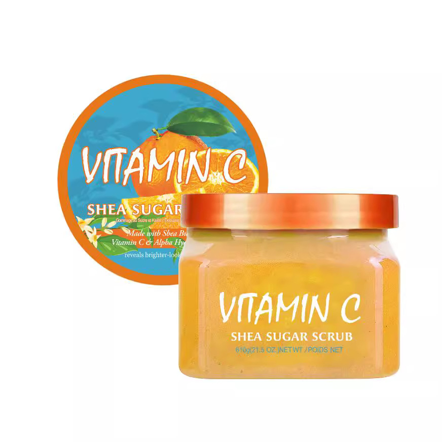 Natural Ingredients Body Scrub - 610g for Smooth and Glowing Skin