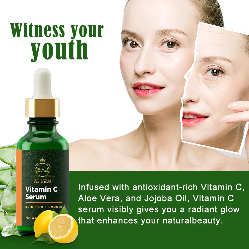 Hot Products Private Brand Essential Oil Set 100% Pure Natural Vitamin C Face Oil Serum Skin Care Set