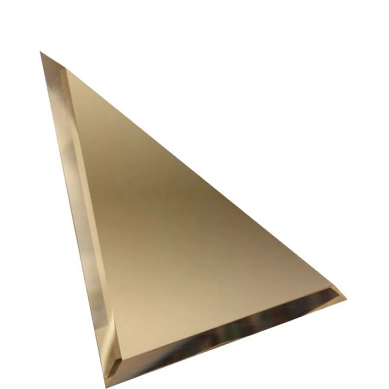 4mm 5mm 6mm Colored Clear Aluminum Triangular Mirror