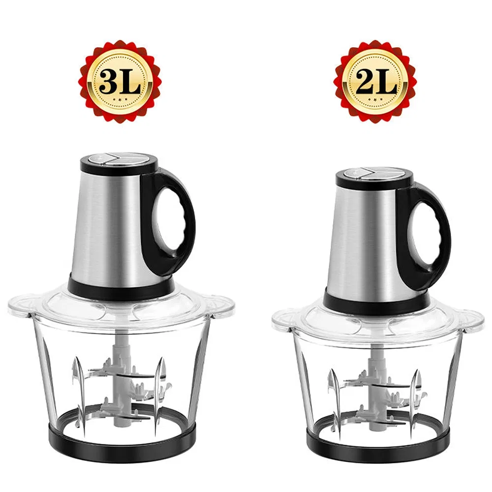 Automatic 2L 3L Electric Vegetable Stainless Multifunctional Meat Grinder for Machine