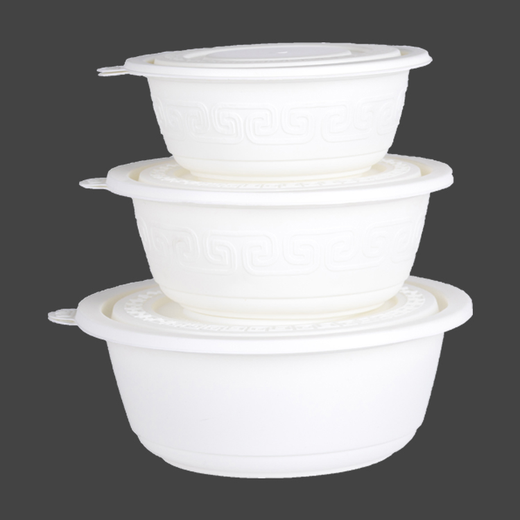 270ml Disposable Crockery Cornstarch Bowl
