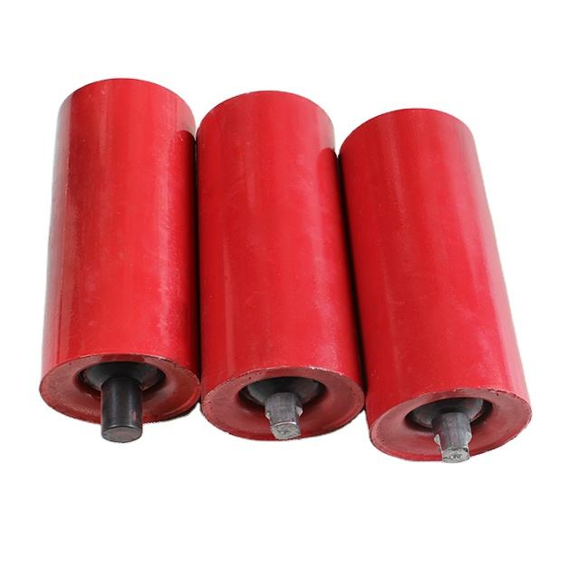 China Supplier System Idler Parts for Belt Rubber Conveyor Roller