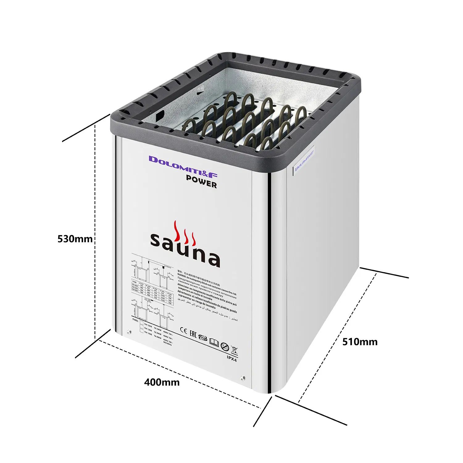 Электрический обогреватель для сауны Dolomiti