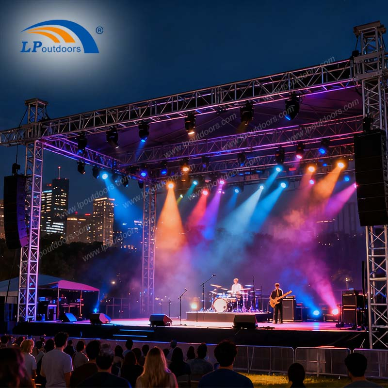 Large-Scale Event Truss Structure for Arenas and Stadium Shows