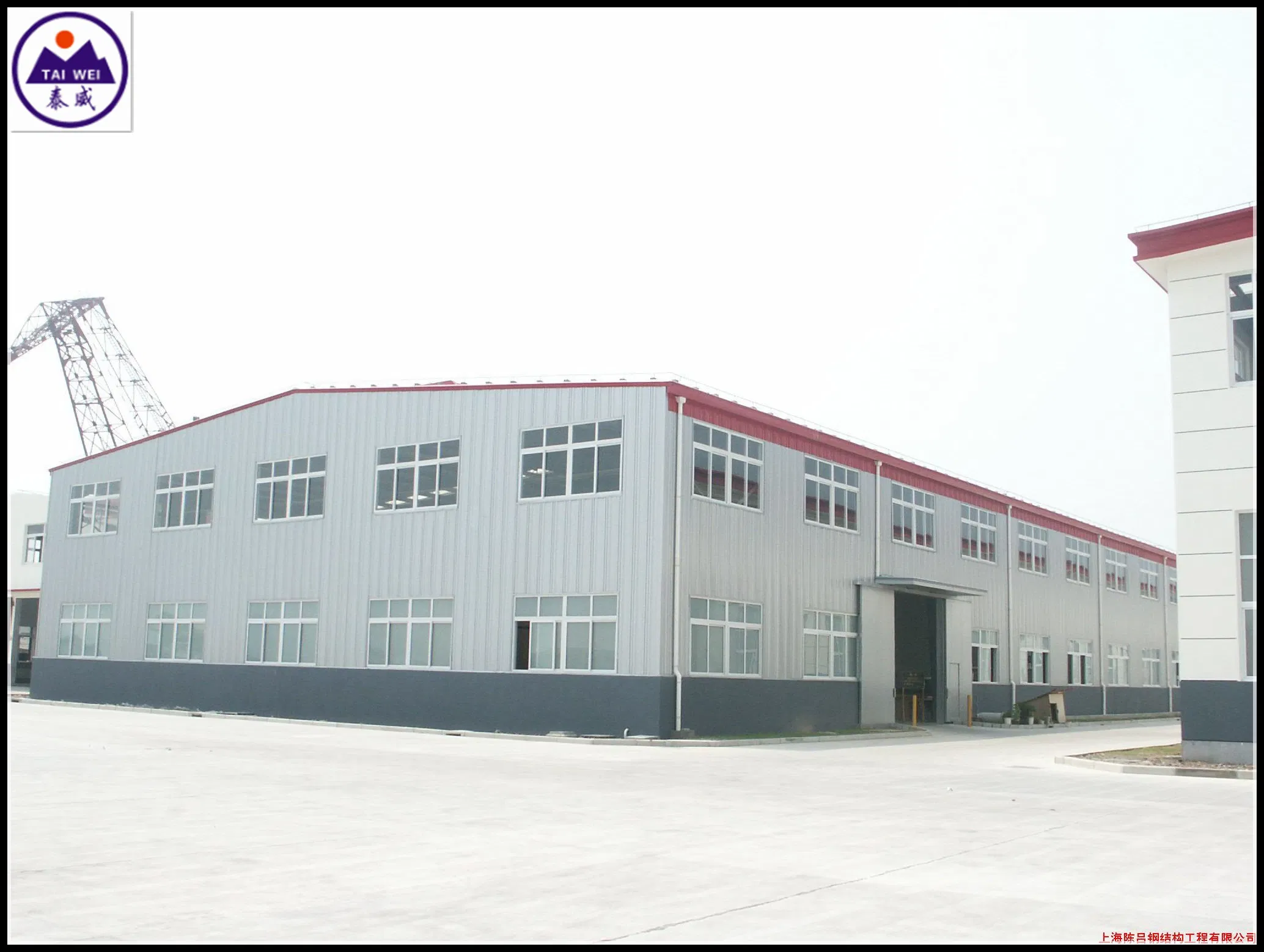 Prefabricated Light Steel Structure Shopping Center Building (TW659J)