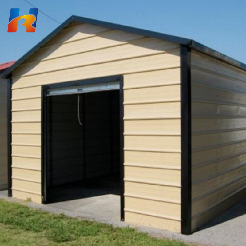Modern Design Prefab Metal Garage Building Kit with Galvanized Steel Frame for Resident and Parking