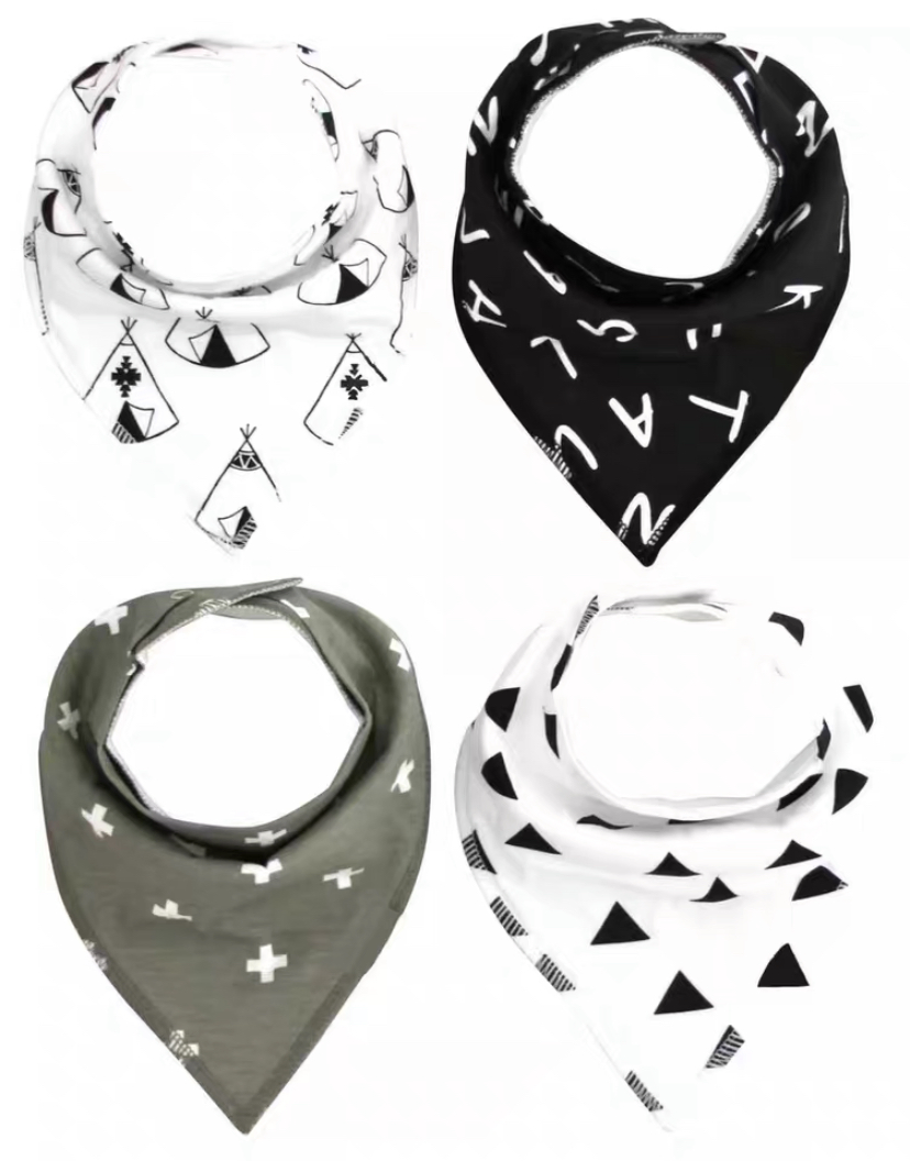 Factory Custom Price Bamboo Multiple Colors to Choose From Baby Bibs