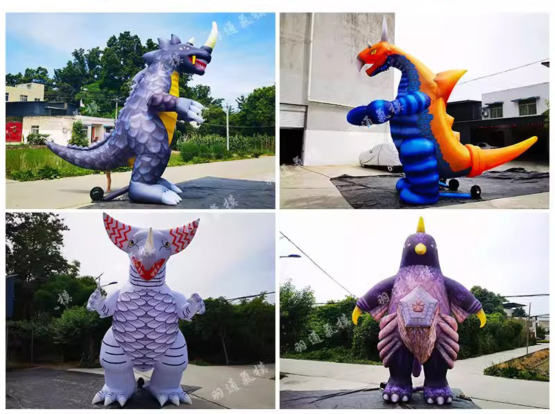 Boyi Inflatable Advertising Cartoon Inflatable Pokemon Dinosaur