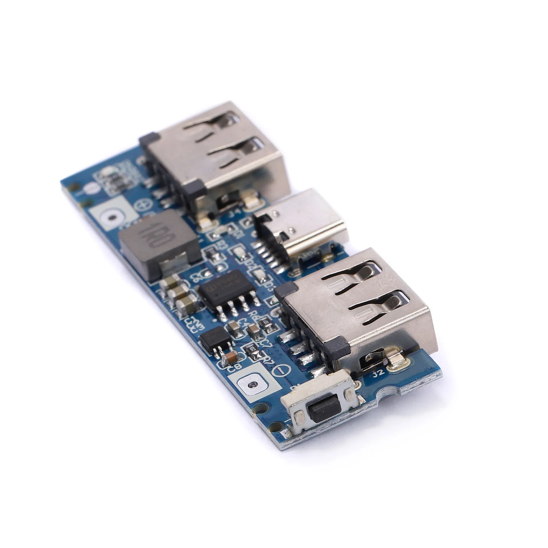 Плата зарядки Type-C, 5V 2.4A, двойной USB выход