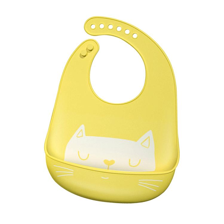 Waterproof Material Baby Silicone Bibs Comfortable Soft Waterproof Bib