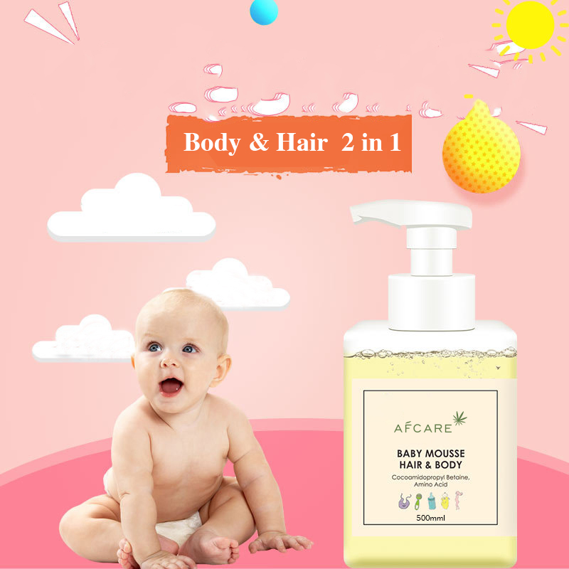 OEM Organic Rose Peppermint Oil Sulfate Free Hydration and Refreshing Body Wash