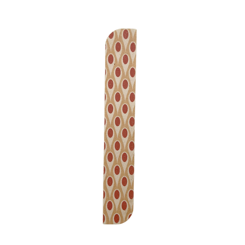 Customized Cute Long Strip Colorful Eco-Friendly Smooth Care Double Sided Buffer EVA Nail File