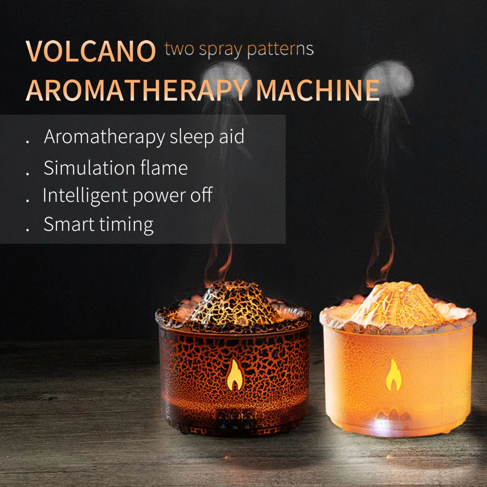 Volcano Ultrasonic USB Flame Humidifier