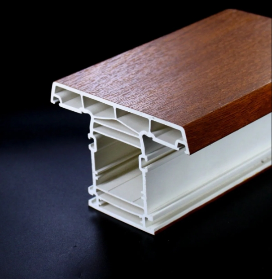 UPVC Profiles for White and Laminated Foil Windows and Doors