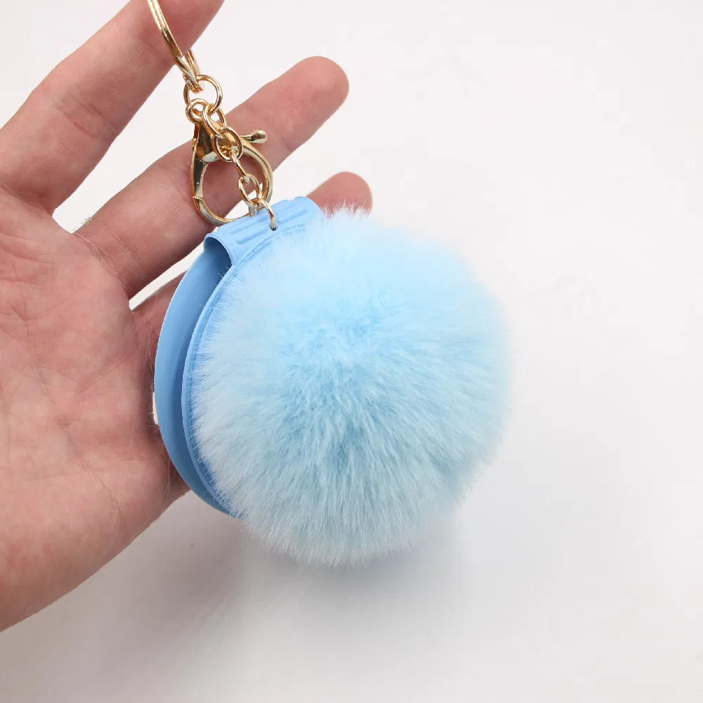 Portable Small Magnifying Makeup Custom Pocket Travel Plastic Compact Cosmetic Glass Mirror