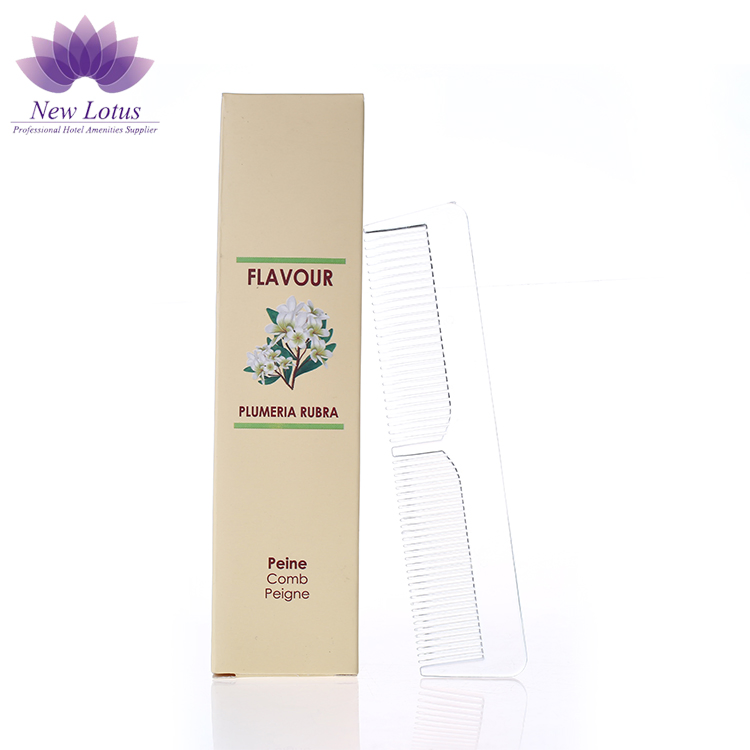Eco Disposable Luxury Hair Brush for Hotels - Custom Bottle Material