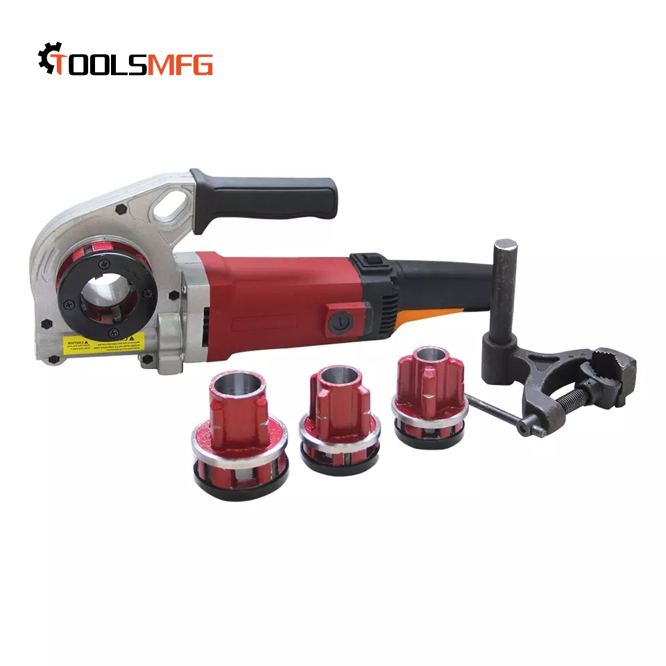 TOOLSMFG 1400W Pipe Threading machine electric portable pipe threader