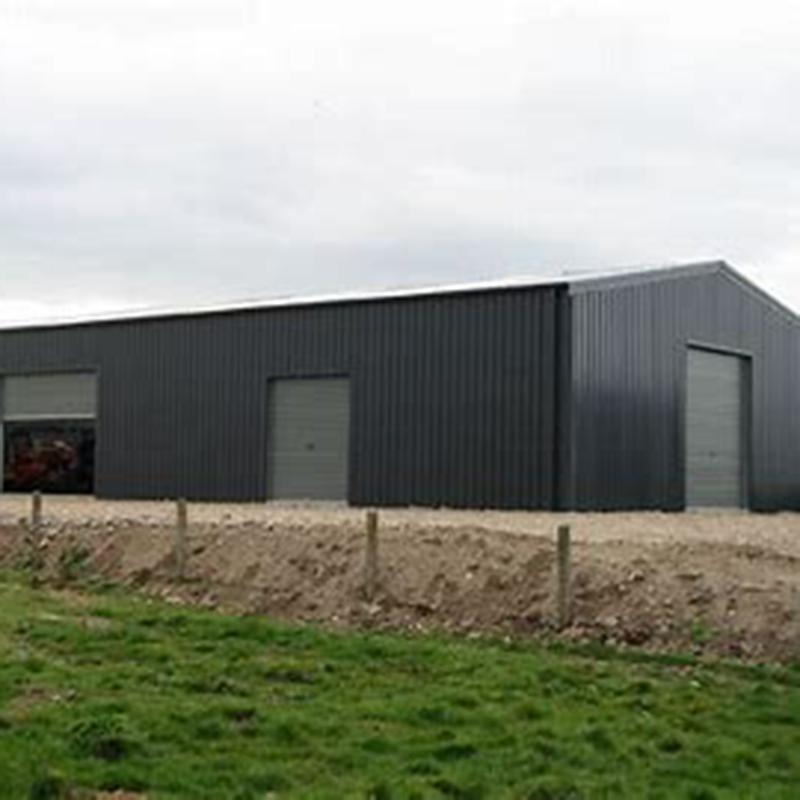 Industrial Steel Buildings Asd / Lrfd / CE Standards Metal Warehouse 3000mm