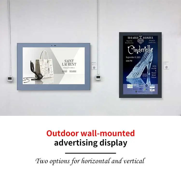 Customized 49inch Wall Mount Outdoor Advertising LCD Shenzhen Lifewatch Digital Signage