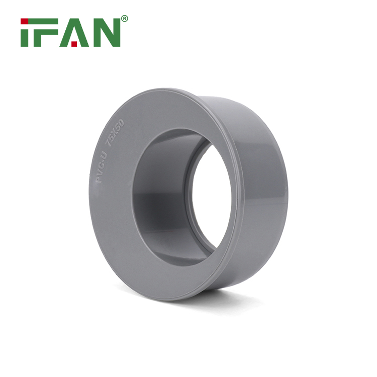 Ifan High Pressure Fittings UPVC 50-125mm Plumbing Fittings PVC Water Drain GB Bush UPVC Fitting
