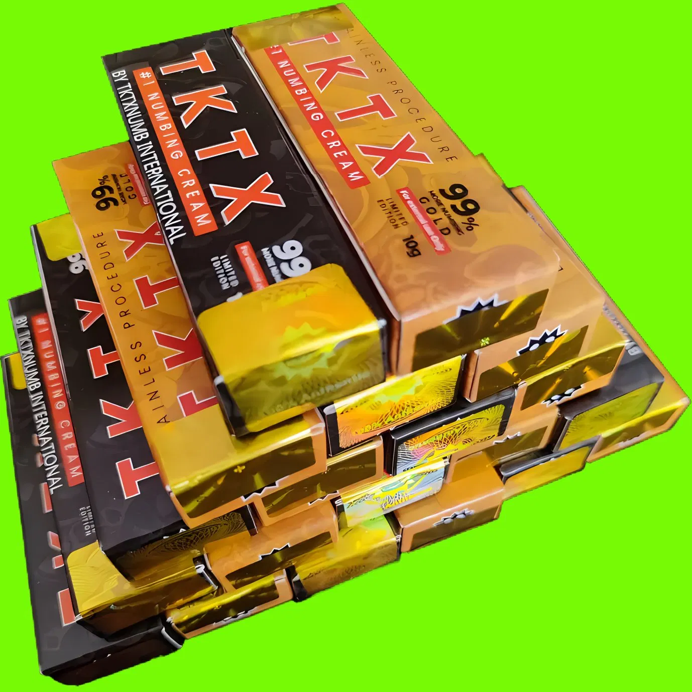 Factory Gold 99% Tktx Numbing Cream Anesthetic Ointment for Bikini Microblading Permanent Makeup Tattoo Supply