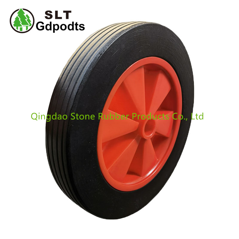12 Inch Solid Rubber Tire for Hand Trolley