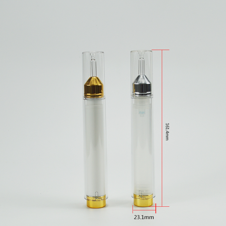 Plastic PETG Acrylic 5ml 10ml 15mlairless Bottle Eye Cream Tube Bottle