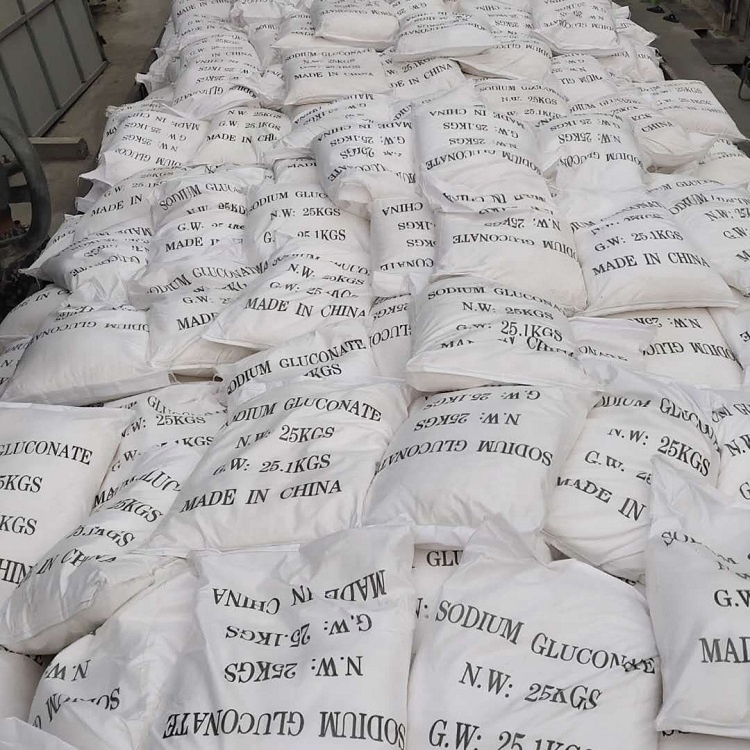 Factory Price Construction Concrete Additive Sodium Gluconate Powder 98min CAS527-07-1