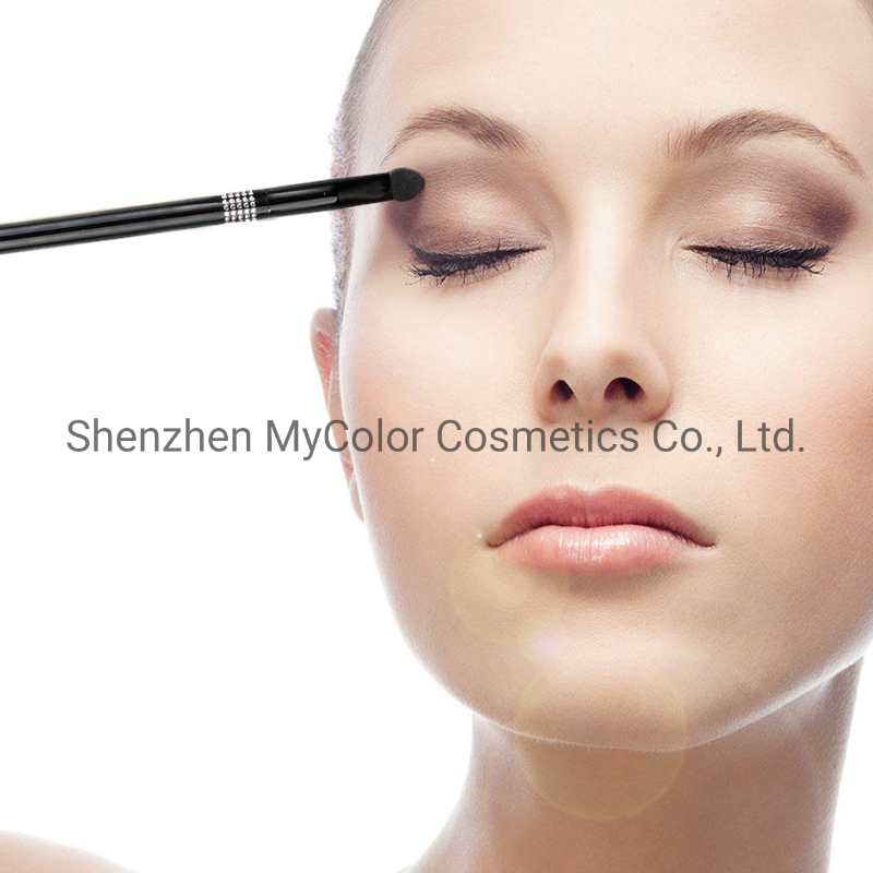 7PCS Set Bling Makeup Brush Set Premium Foundation Lip Eye Cosmetic Brush Kit with Makeup Bag