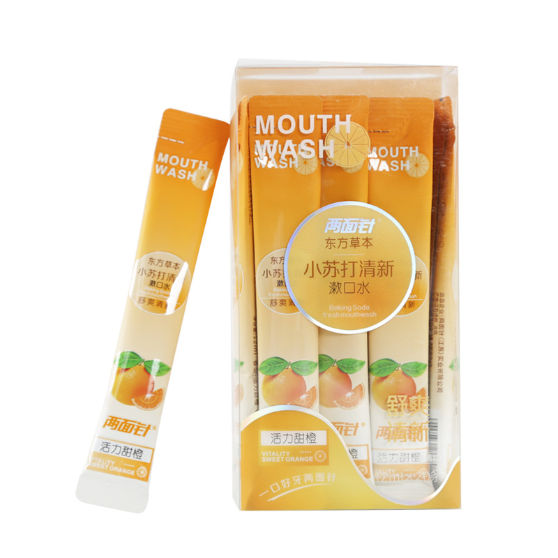Wholesale 12ml Disposable Portable Sachet Pocket Mouth Wash OEM Fresh Breath Hotel Travel Size Mini Strip Mouthwash