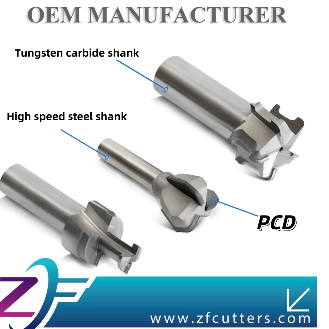 PCD Diamond Form Milling Cutter for Aluminium CNC Milling Machine OEM Support China Supplier Cutter