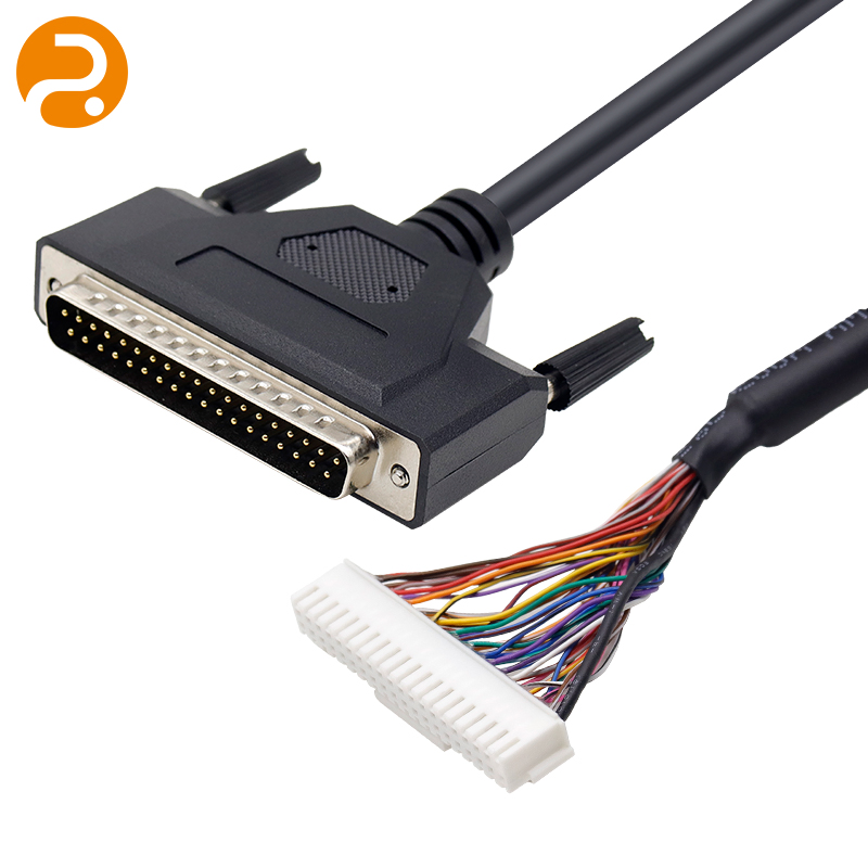 Кабель D-SUB 37pin Male-Female, 69 мм