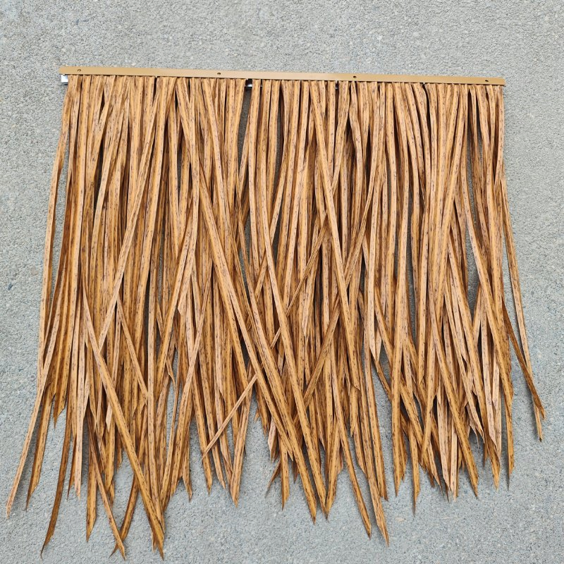 OEM Custom Artificial Thatch Roofing for Outdoor Landscape Decoration