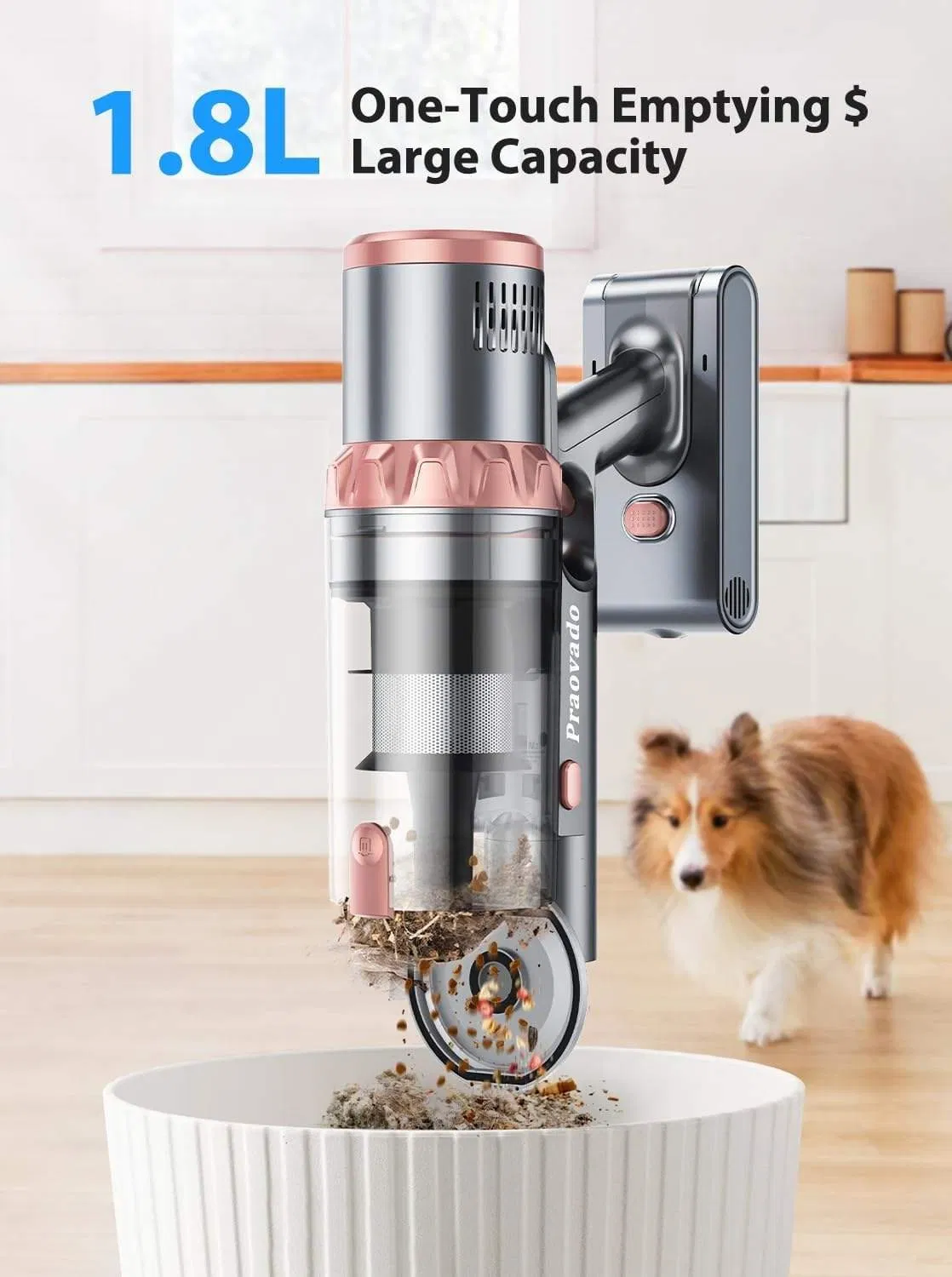 Handheld Vacuum Cleaner Detect Absolute Fluffy Best Price 2025 V15s Detect Robot Submarine Vacuum Cleaner Home Appliance