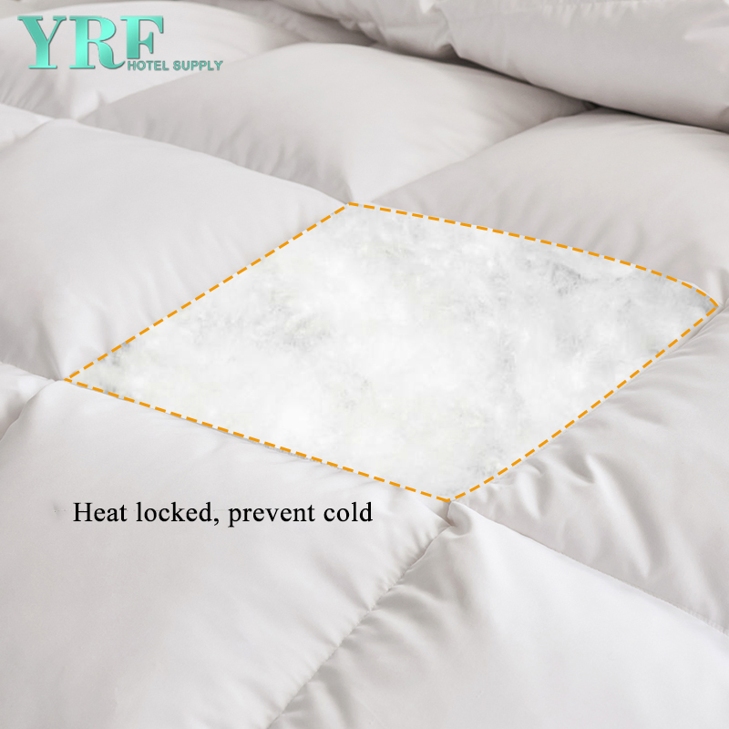 Quilts Made in China Soft and Comfortable Ultralight 95% White Goose Down 1200 Thread Count