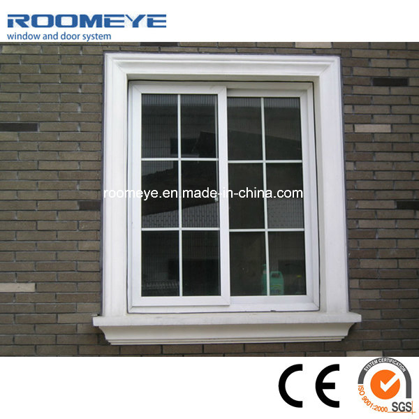 Roomeye 2017 Customized Double Glass Window PVC Sliding Window with Morden Style