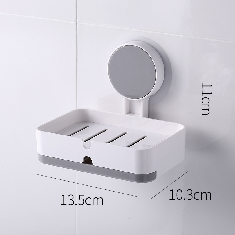Bathroom Vanities Storage Holders Adhesive Storage Racks Soap Holder Wall Mounted Soap Box Soap Tray