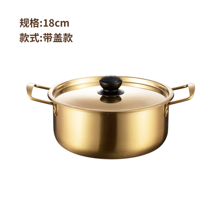 High-Quality Stainless Steel Casserole and Stockpot for Cooking