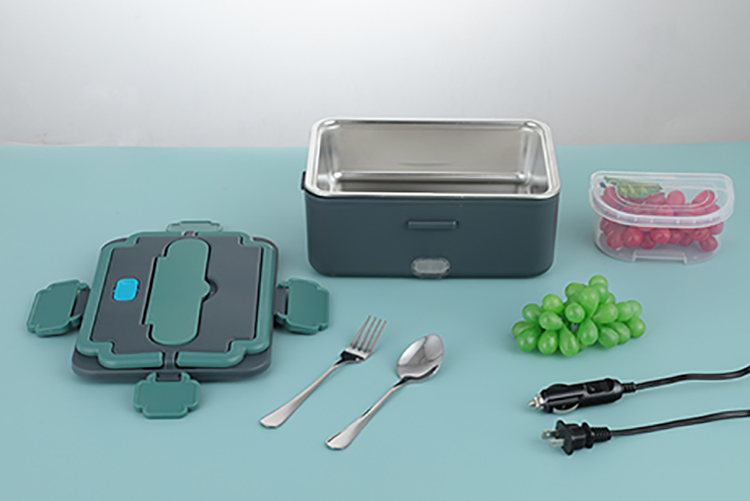 1.8L Electric Lunch Box Food Warmer Kitchenware Set for Car Home