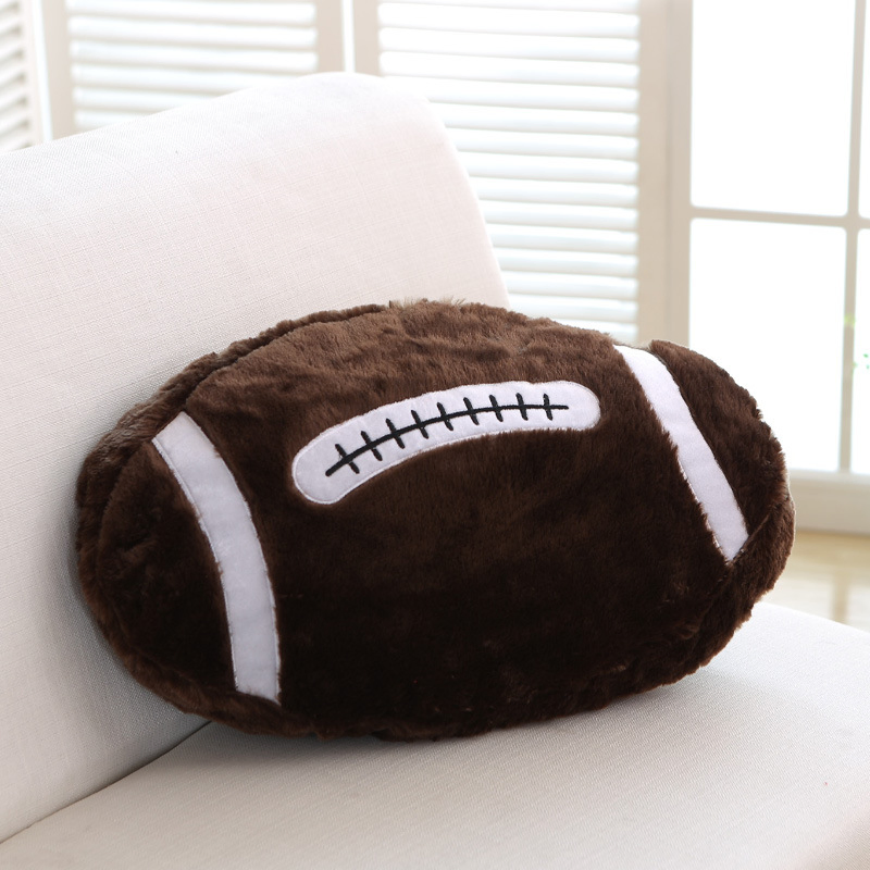 New Big Baseball Soft Stuffed Baseball Throw Pillow for Kids Sofa